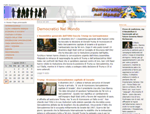 Tablet Screenshot of portale.democraticinelmondo.eu